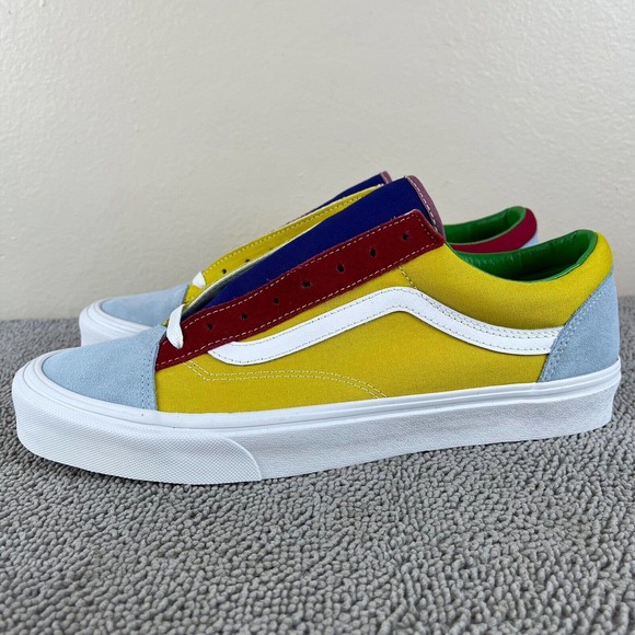 Vans Style 36 Sunshine Multicolor True White Colorblock Shoes Men's Size 12 - Picture 6 of 11